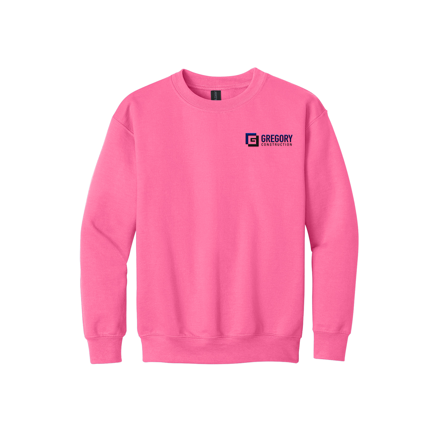 Gregory Construction - Gildan Youth Heavy Blend Crewneck Sweatshirt