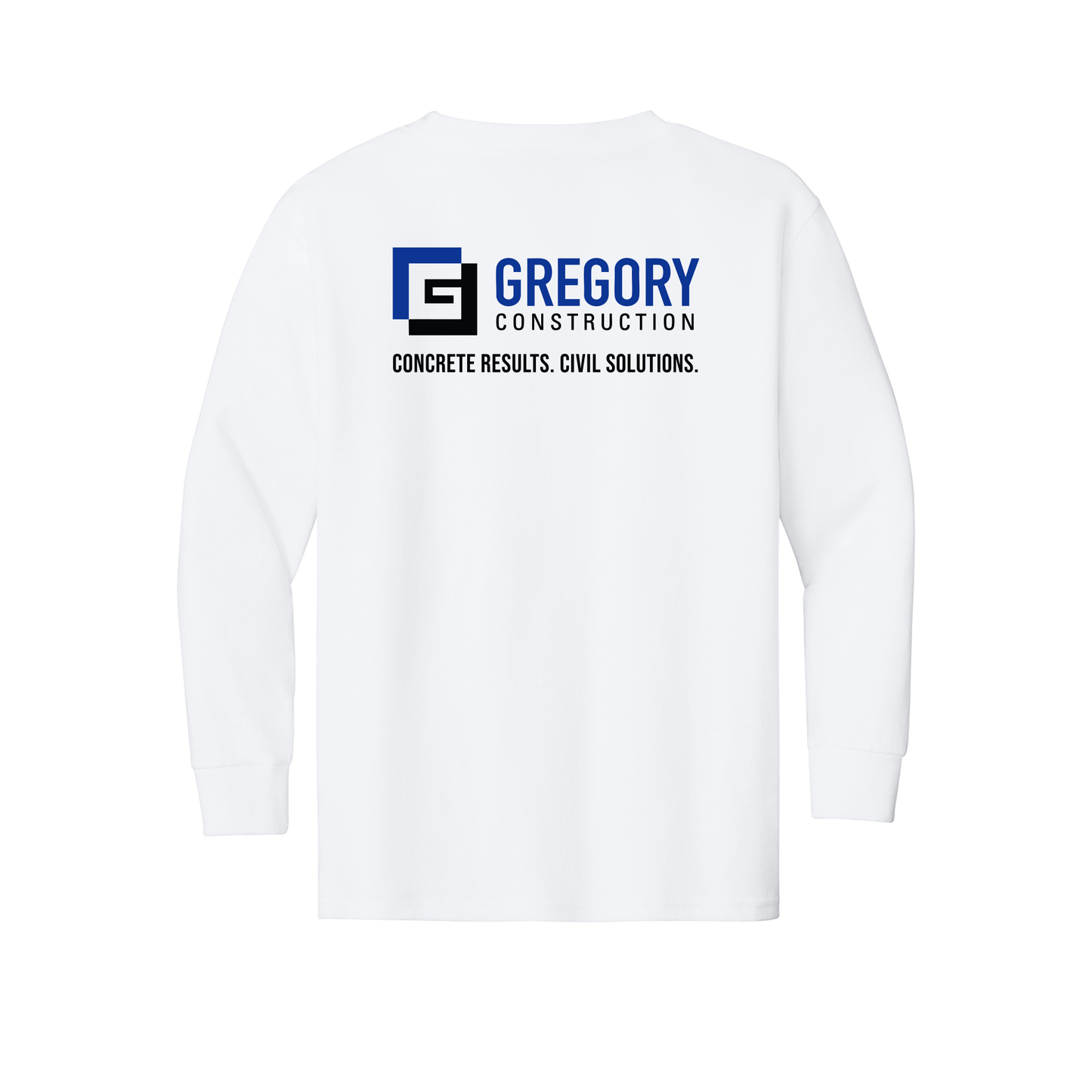 Gregory Construction - Gildan Youth Heavy Cotton 100% Cotton LS T-shirt