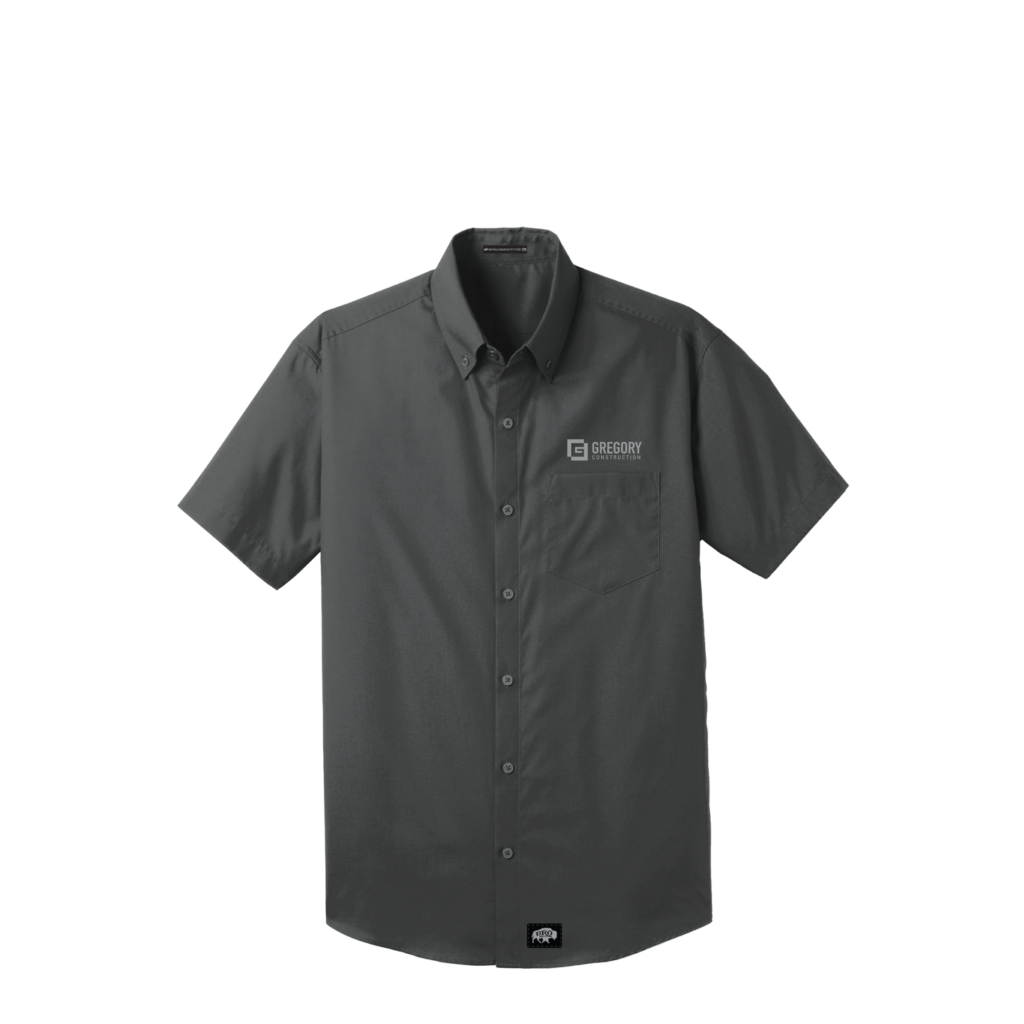 Gregory Construction - BRO Short Sleeve Button Down