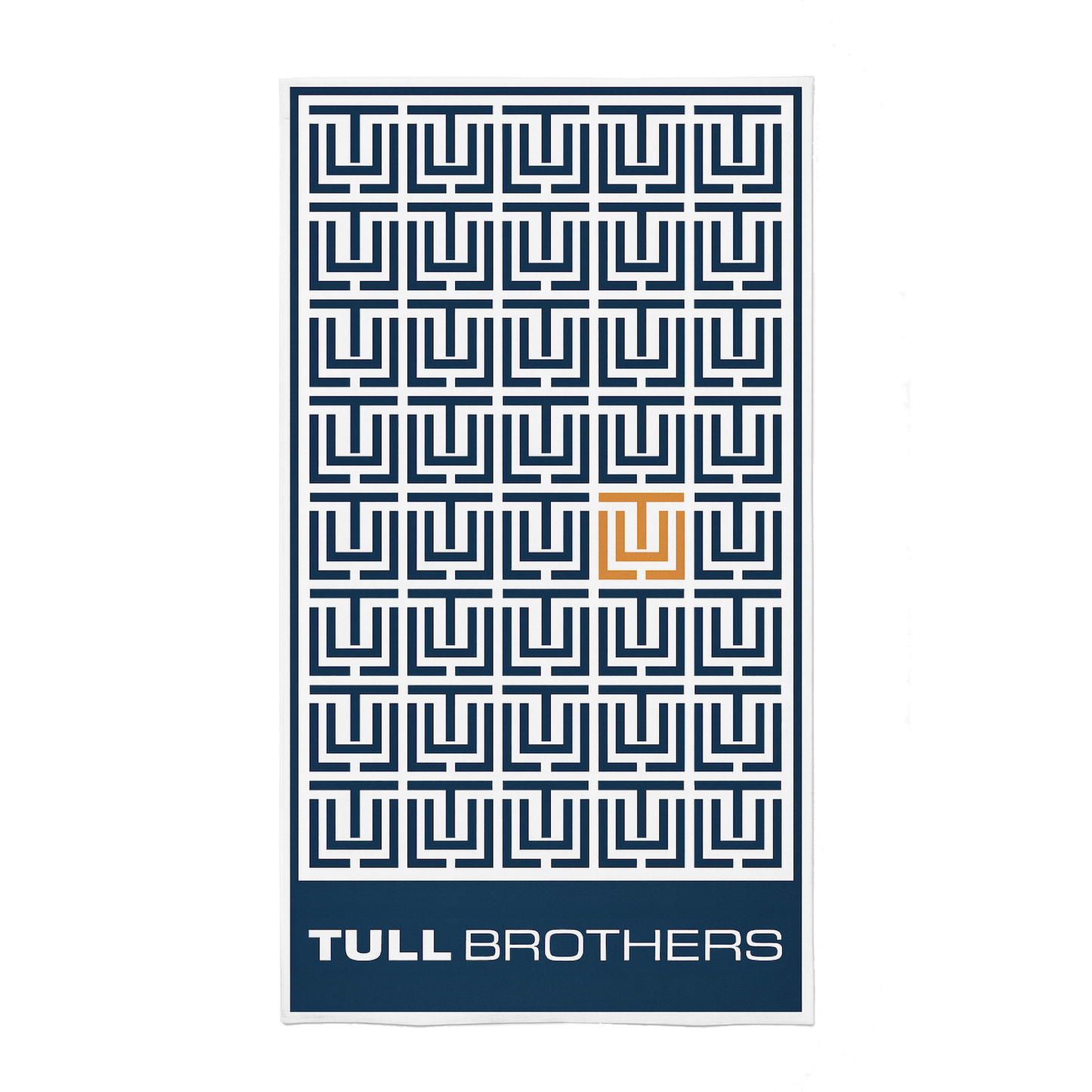 Tull Brothers - Sublimated RPET Beach Towel