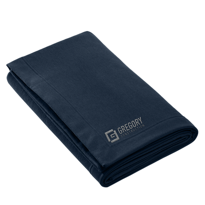 Gregory Construction - Gildan Heavy Blend Fleece Stadium Blanket