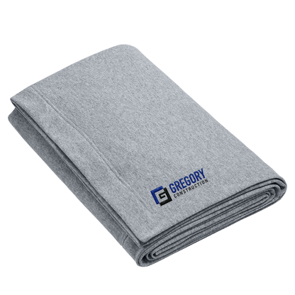 Gregory Construction - Gildan Heavy Blend Fleece Stadium Blanket