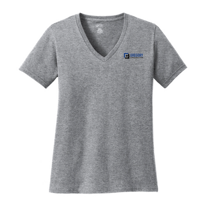Gregory Construction - Women's Core Cotton V-Neck Tee