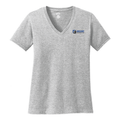 Gregory Construction - Women's Core Cotton V-Neck Tee