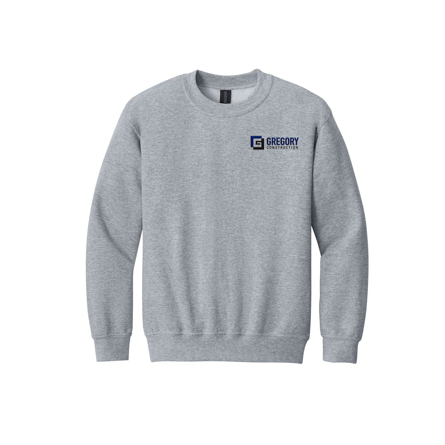 Gregory Construction - Gildan Youth Heavy Blend Crewneck Sweatshirt