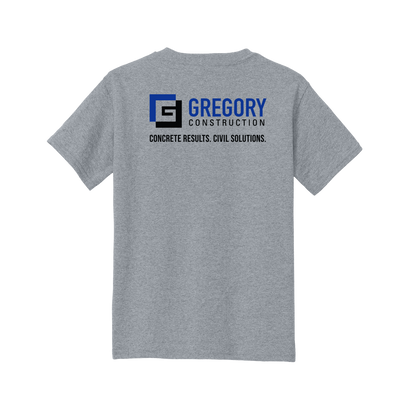 Gregory Construction - Gildan Youth Heavy Cotton 100% Cotton Short Sleeve T-shirt