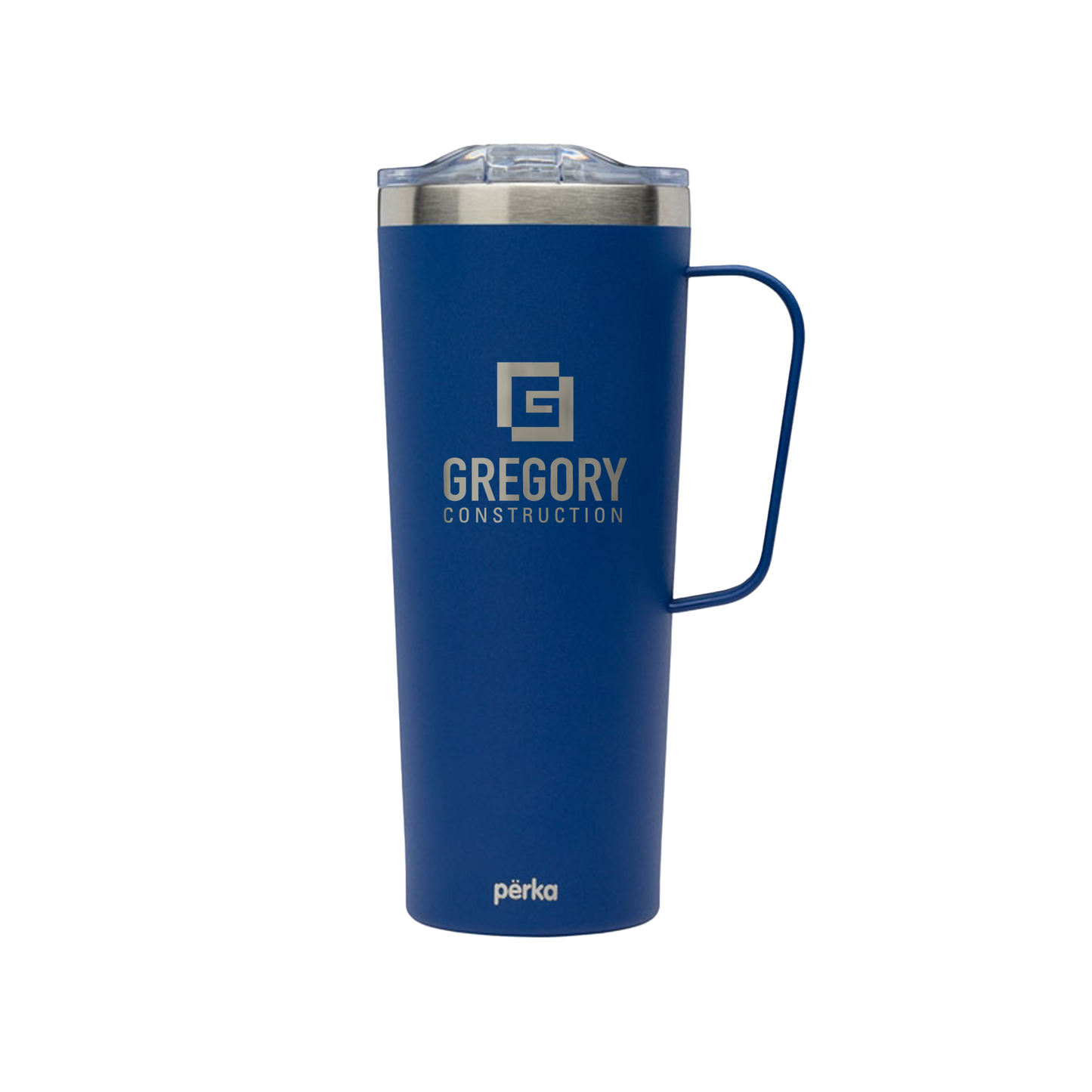 Gregory Construction - Perka Winston 28 oz. Double Wall, Stainless Steel Travel Mug