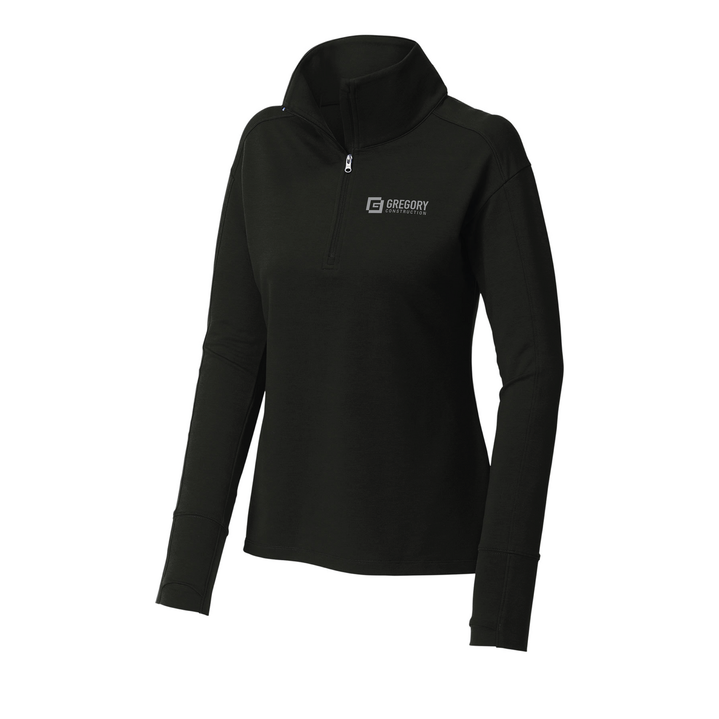 Gregory Construction - BRO Women's Flex Fleece 1/4 zip