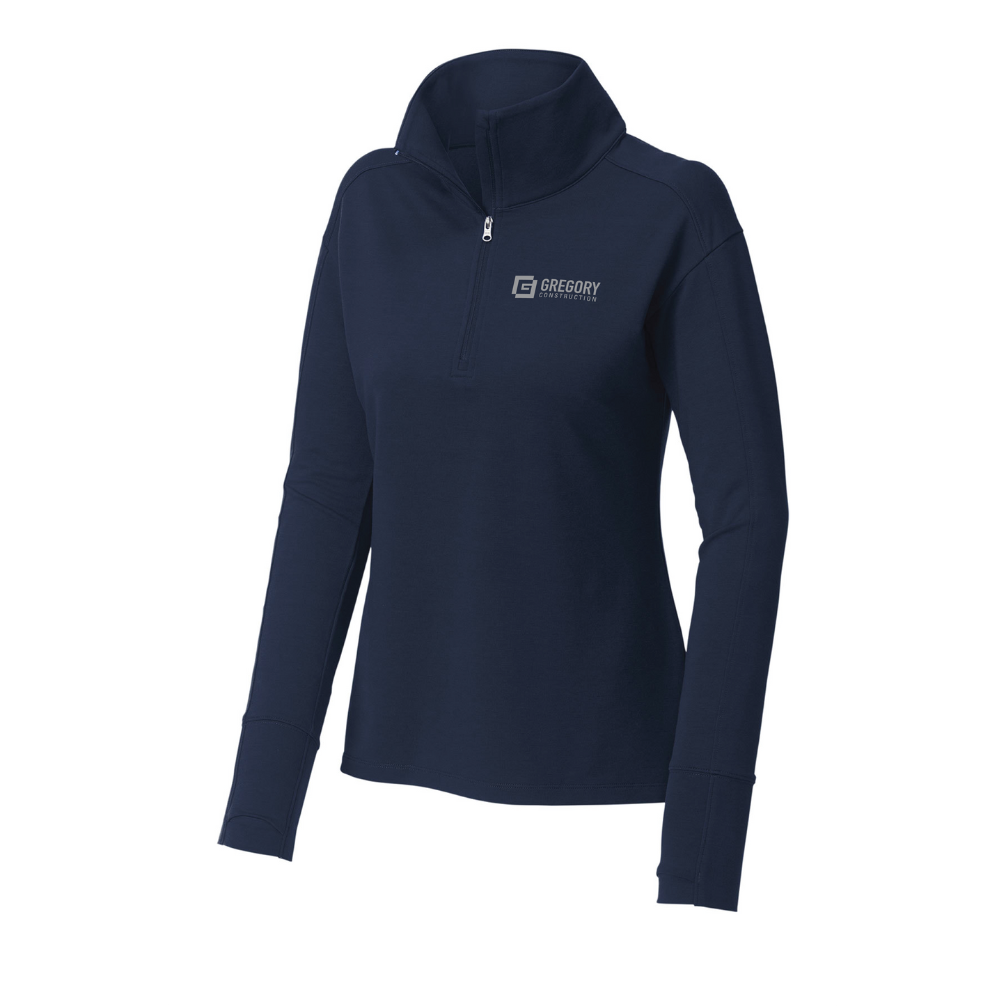 Gregory Construction - BRO Women's Flex Fleece 1/4 zip