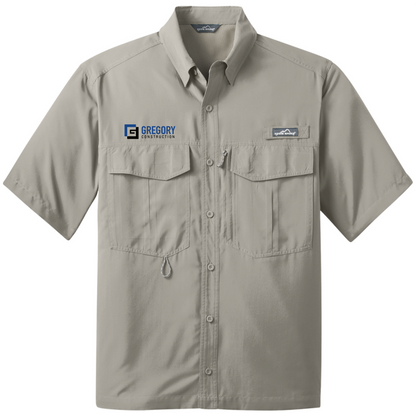 Gregory Construction - Eddie Bauer Short Sleeve Performance Fishing Shirt