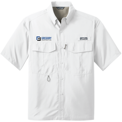 Gregory Construction - Eddie Bauer Short Sleeve Performance Fishing Shirt