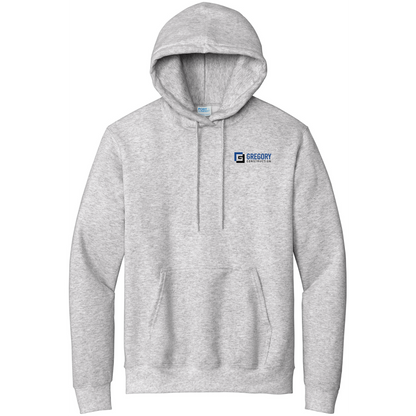 Gregory Construction - Port & Co Tall Essential Fleece Pullover Hooded Sweatshirt
