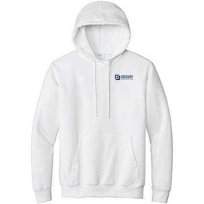 Gregory Construction - Port & Co Tall Essential Fleece Pullover Hooded Sweatshirt