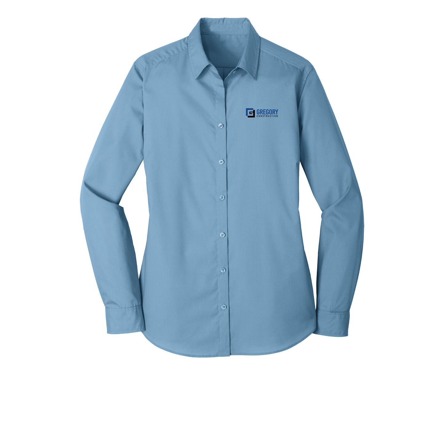 Gregory Construction -  Bro Women's Long Sleeve Button Down