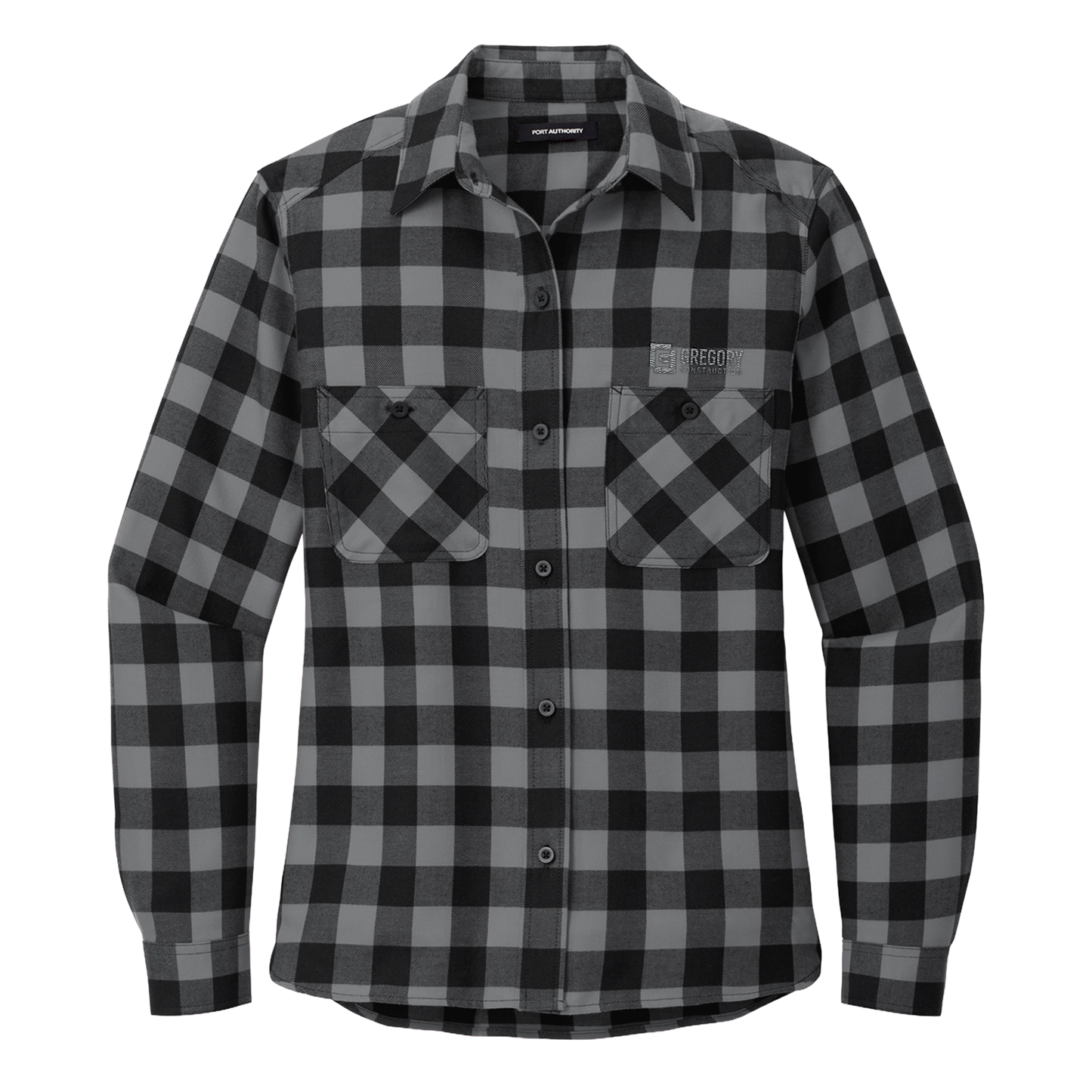 Gregory Construction - Port Authority Women's Plaid Flannel Shirt