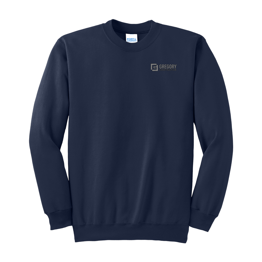 Gregory Construction - Tall Essential Fleece Crewneck Sweatshirt
